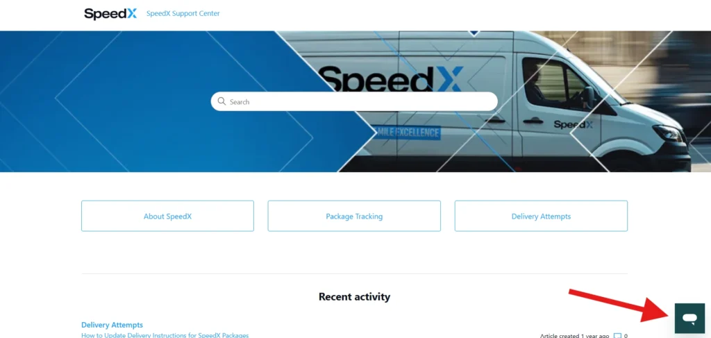 SpeedX website