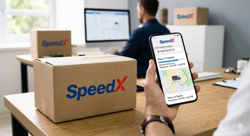 SpeedX Tracking Number